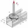 Griffa di Fissaggio Kombi con Foro 11 (Conf 100pz)