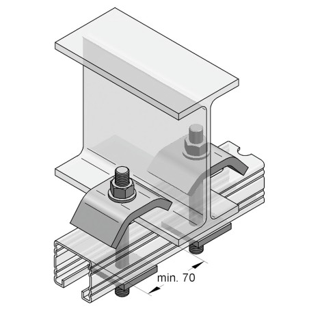 Kit Rampone di Fissaggio 35 (Conf 20pz)