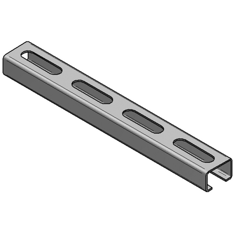 Binario 27/18/1.25 2mt Inox A4 (Conf 20mt)
