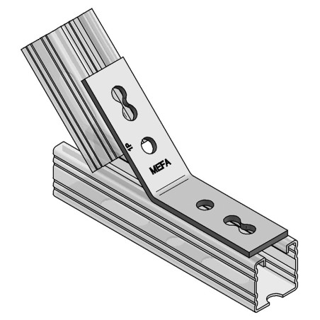 Angolare 40/5 4-Fori 135° (Conf 50pz)