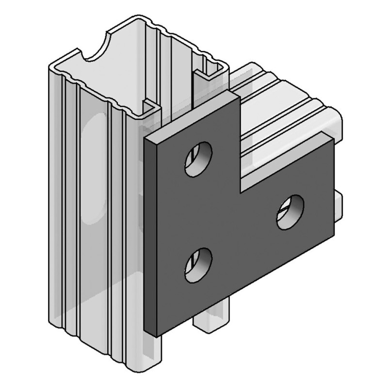Connettore Piatto 40/6 A L (Conf 25pz)