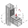 Angolare per Binari 40/5 2-Fori fvz (Conf 50pz)