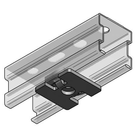Piastra Filettata GP Stex 35 M8 (Conf 50pz)