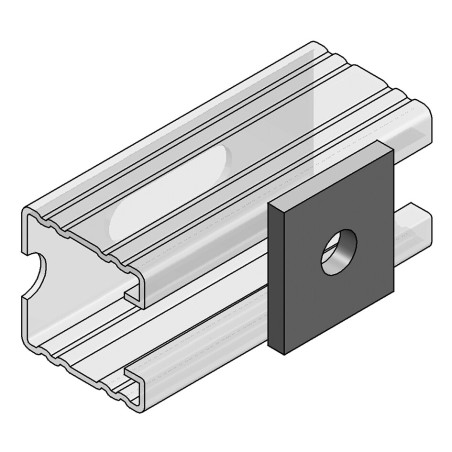 Piastra Forata 13 mm fvz (Conf 50pz)