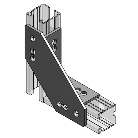 Nodo Universale 152.5x45x5 ZnNi (Conf 10pz)