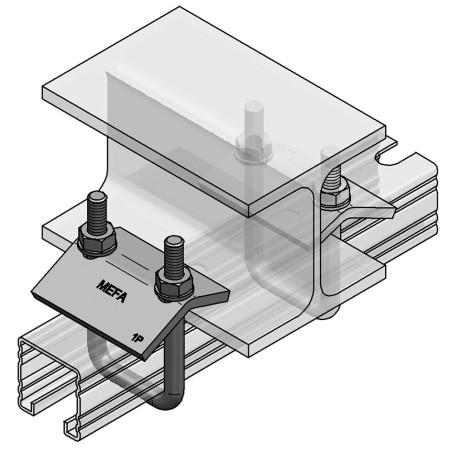 Set Morsetto h=75/90 M10 ZnNi