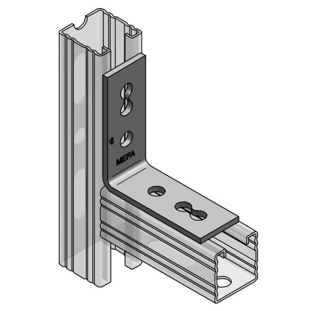 Angolare 40/5 4-Fori 90° (Conf 50pz)