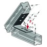 Angolare 40/5 4-Fori 45° (Conf 25pz)