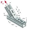 Angolare 40/5 4-Fori 135° (Conf 50pz)