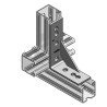 Nodo Triangolare 43/5 5-Fori (Conf 25pz)