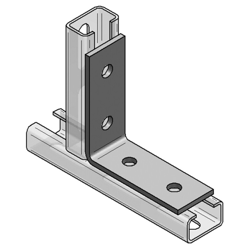 Squadretta 35/4 4-Fori 90° (Conf 50pz)