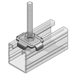 Griffa di Fissaggio Kombi con Foro 13 (Conf 100pz)