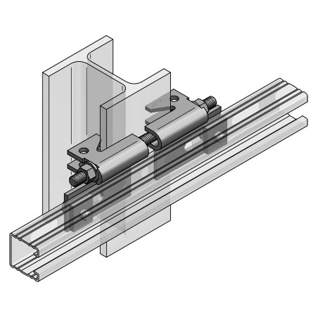 Morsetto per Trave Tipo D III Verticale (Conf 5pz)