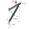 Saetta 45° L.616 (Conf 10pz)