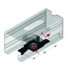 Piastra Dentata MP-S M8 ZnNi (Conf 50pz)
