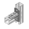 Piastra Frontale 45/45 Trasversale (Conf 25pz)