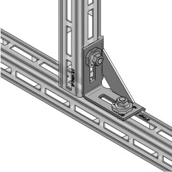 Nodo Triangolare OPTIMUM XLV 85x85 (Conf 25pz)