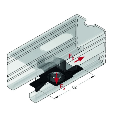 Piastra Dentata MP-S M12 ZnNi (Conf 50pz)