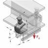 Morsetto per Profilato Binari 35/Stex 35/45 (Conf 20pz)