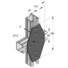 Piastra a Croce (Conf 10pz)