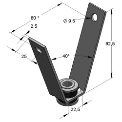 Supporto a Trapezio LL A (Conf 100pz)