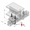 Set Morsetto Ancoraggio Binari 35/Stex 35 (Conf 20pz)