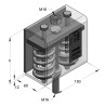 Molla Pensile FH2-4300 Plus con 2 Molle