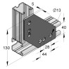 Piastra ad L 4-Fori (Conf 10pz)