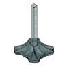 Base Inclinata Big Foot 330 2,5°