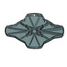 Base Inclinata Big Foot 400 2,5°