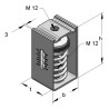 Molla Pensile FH1-3000 con 1 Molla