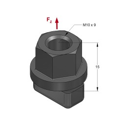 Connettore Diretto OPTIMUM XLV M10 (Conf 50pz)