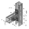 Base per Mensola 45/40 Inox A2