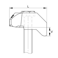 Rampone CENTUM AF Corto M12 (Conf 25pz)