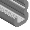 Binario 45/75/3 L=6 RAL fsv