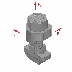T-Lock Plus CENTUM M12x40 ZnNi (Conf 50pz)