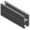 Binario Doppio 45/90/1,5 L=6 RAL fbv