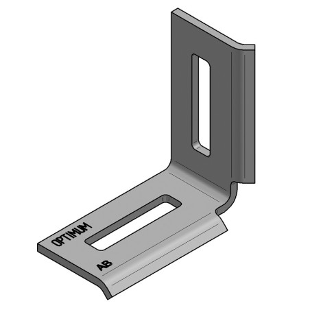 Angolare 2 Asole OPTIMUM XLV 85x85 (Conf 25pz)
