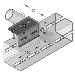 Supporto per Tubi CENTUM 21.3-76.1