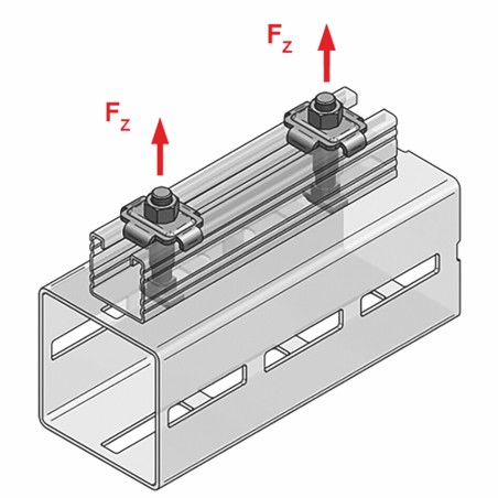 Connettore per Profili H=60mm