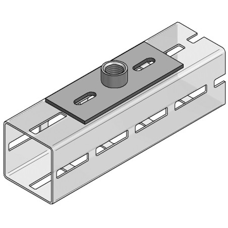 Piastra Filettata CENTUM 1/2"