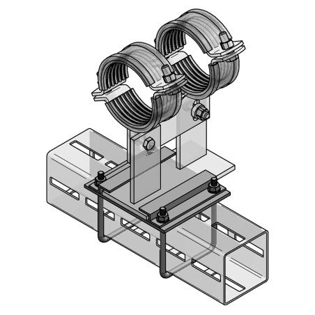 Set Piastra a Z CENTUM XL100 APERTURA 100mm (Set 2pz)