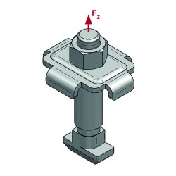 Connettore per Profili H=60mm