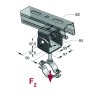 Piastra Snodata M16/M16 Inox A4