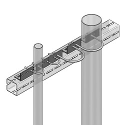Set Supporto per Tubi CENTUM 88,9-219,1 (Set 2pz)