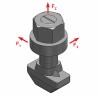 Bullone di Montaggio CENTUM M12x40 (Conf 50pz)