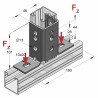 Squadretta di Giunzione C45 180° ZnNi (Conf 15pz)