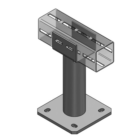 Elemento di Sostegno XL100 L=400mm Fisso