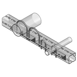 Set Supporto per Tubi CENTUM 88,9-219,1 (Set 2pz)