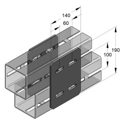 Piastra di Connessione XL100